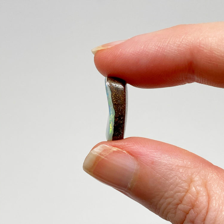 10.30 Ct top gem rainbow boulder opal