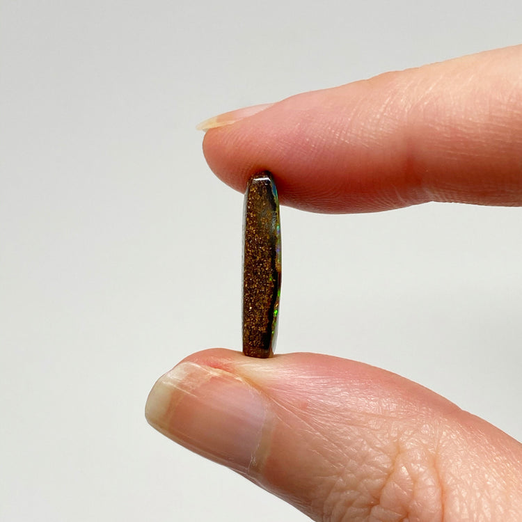 8.75 Ct geometric boulder opal