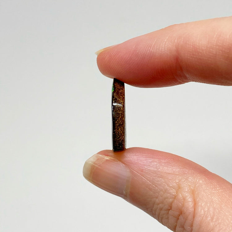 8.75 Ct geometric boulder opal