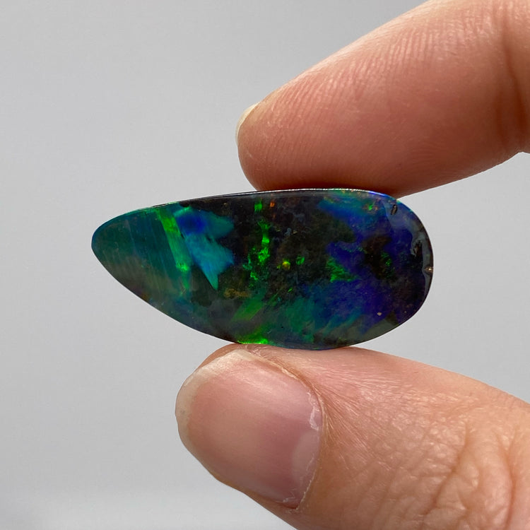 13.34 Ct 'brushstrokes' boulder opal
