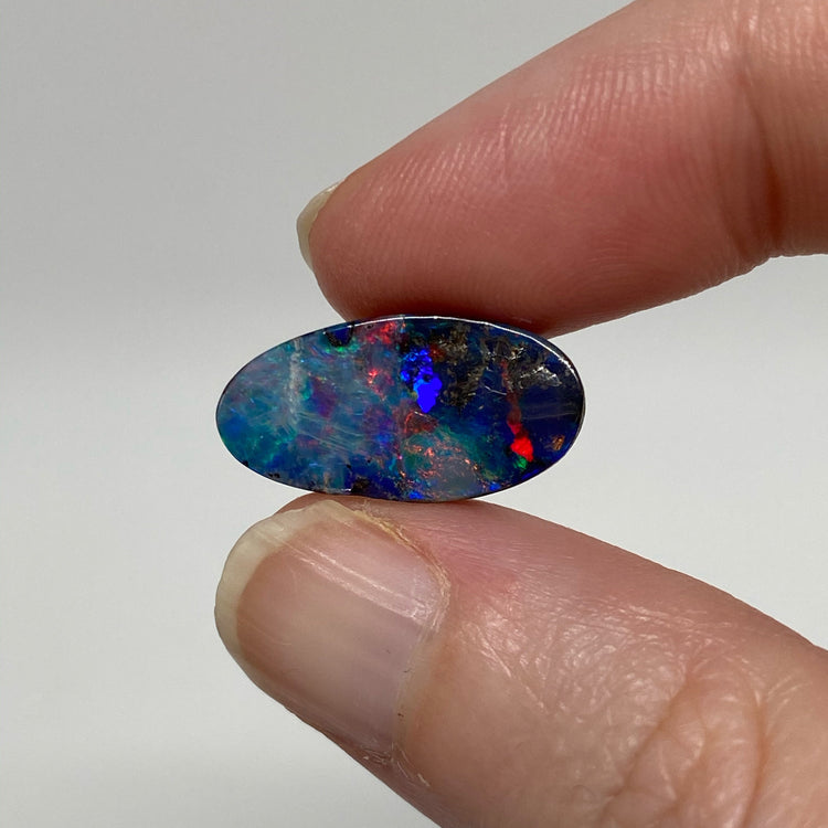 6.02 Ct small rainbow boulder opal