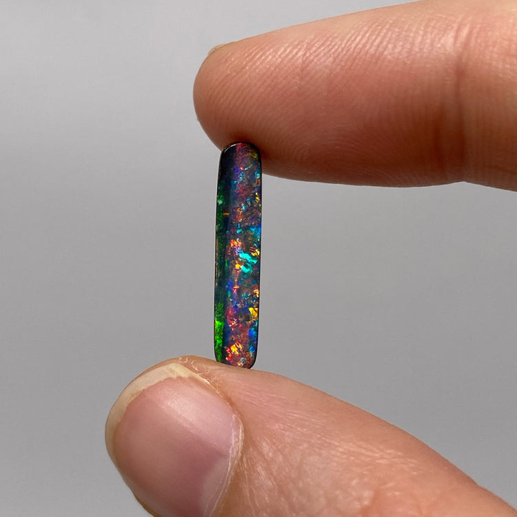 4.37 Ct gem boulder opal pair