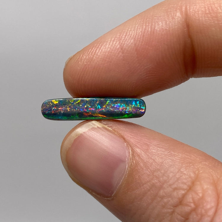 4.37 Ct gem boulder opal pair