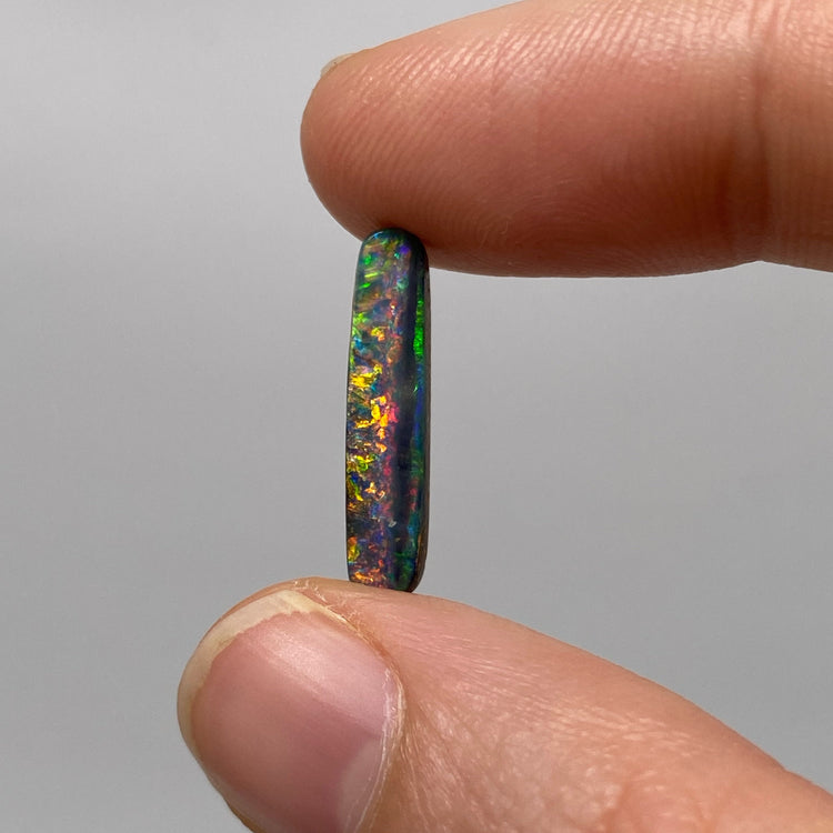 4.37 Ct gem boulder opal pair