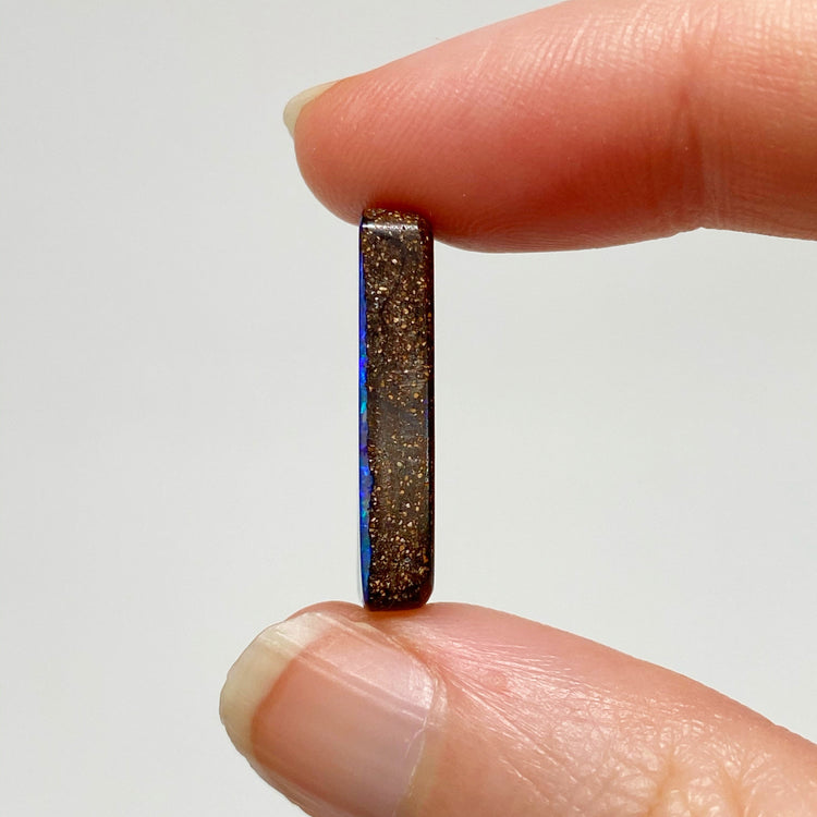 14.14 Ct green-blue boulder opal