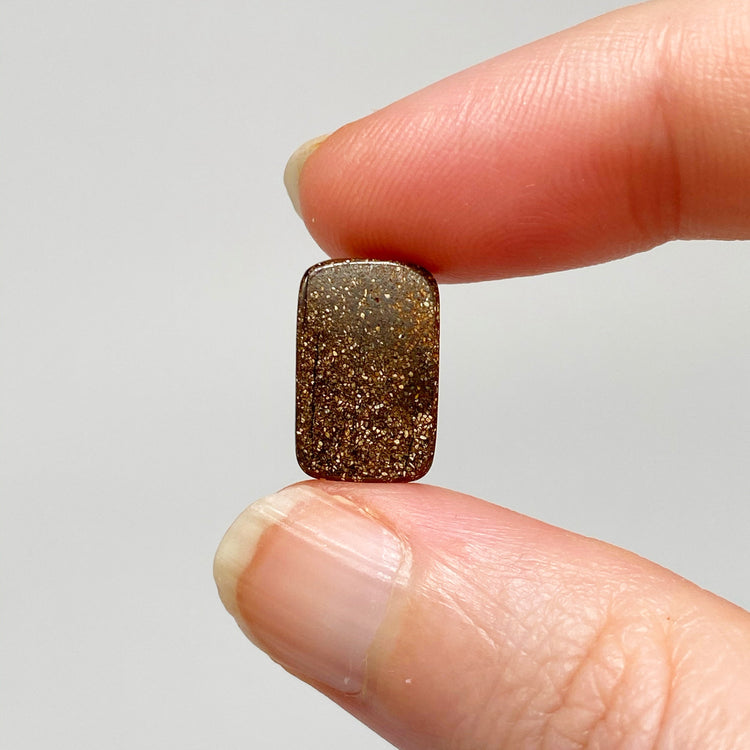 8.21 Ct green-blue boulder opal pair