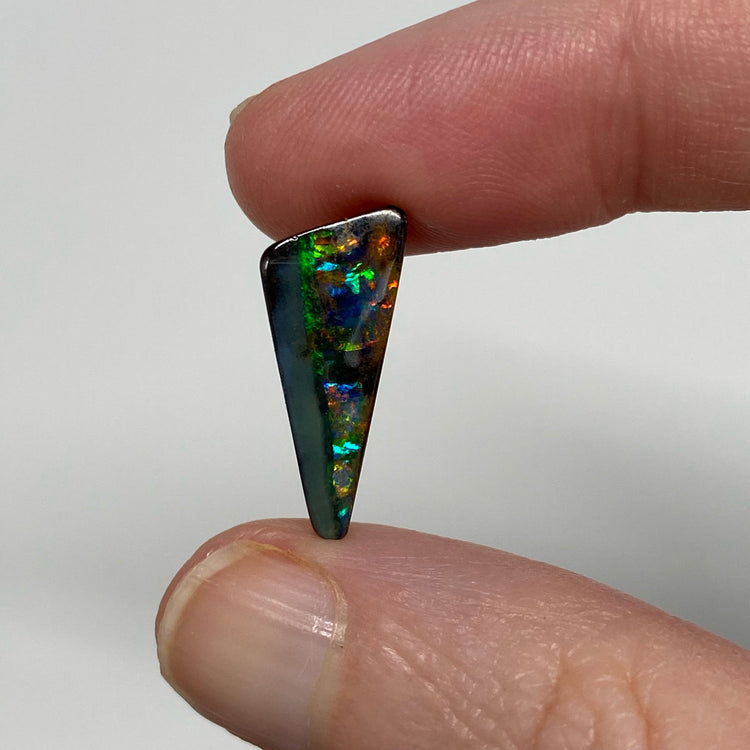 3.32 Ct triangle boulder opal