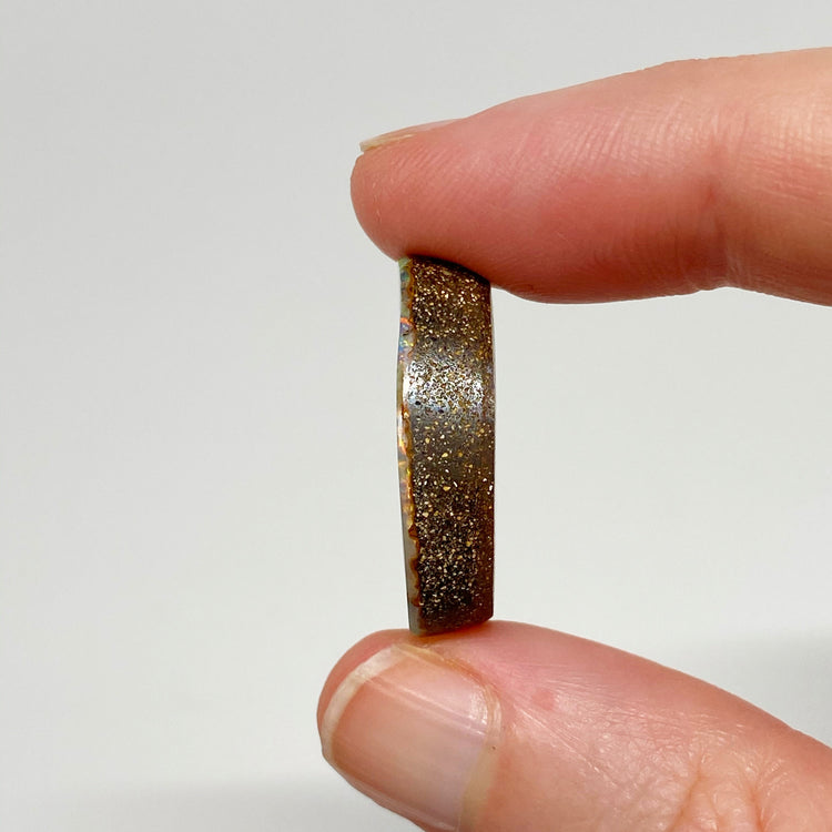 20.23 Ct pink, orange and green boulder opal