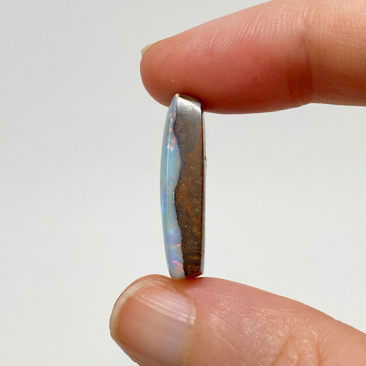 17.47 Ct rectangle boulder opal