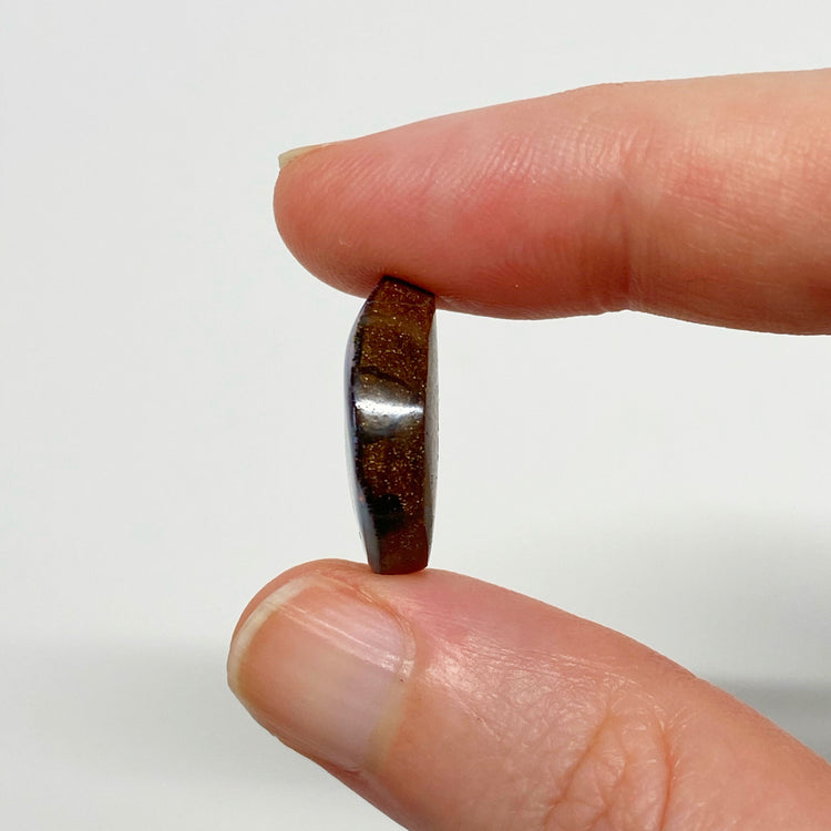 12.84 Ct 'pink stripe' boulder opal