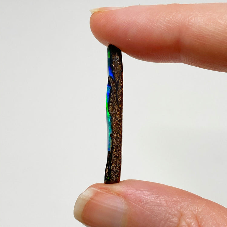 8.06 Ct narrow geometric boulder opal