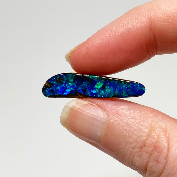 6.23 Ct green-blue boulder opal