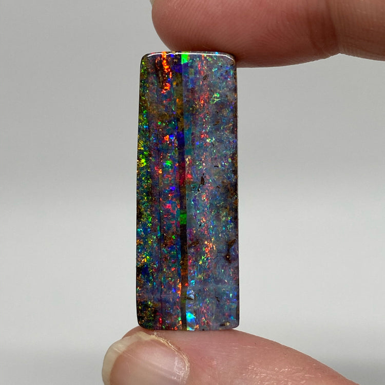 28.90 Ct rectangle boulder opal