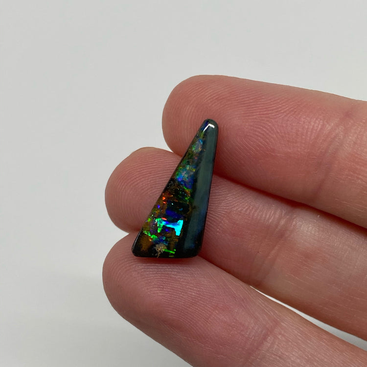 3.32 Ct triangle boulder opal