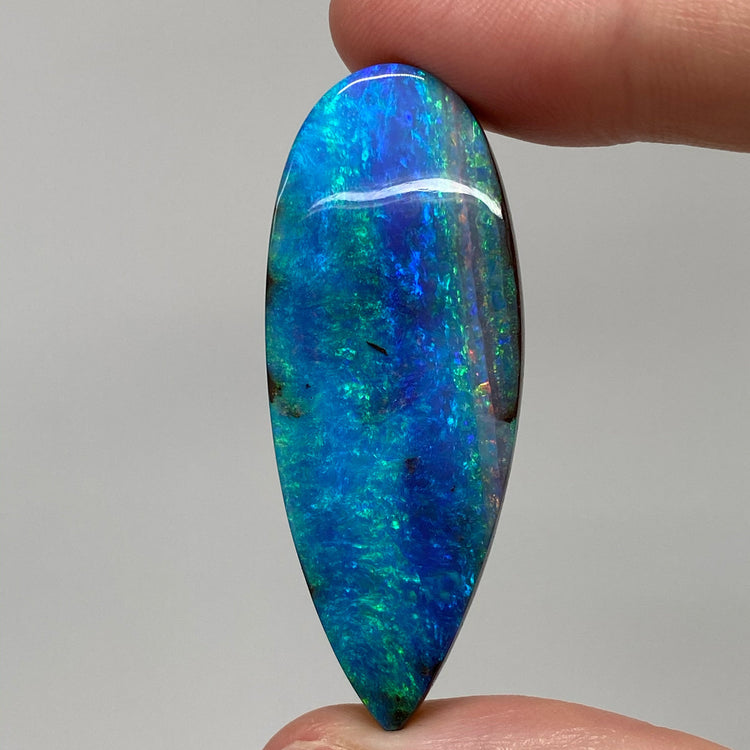 58.73 Ct extra large teardrop boulder opal