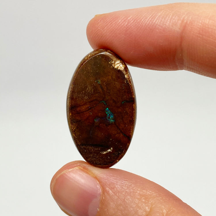 20.31 Ct oval boulder opal