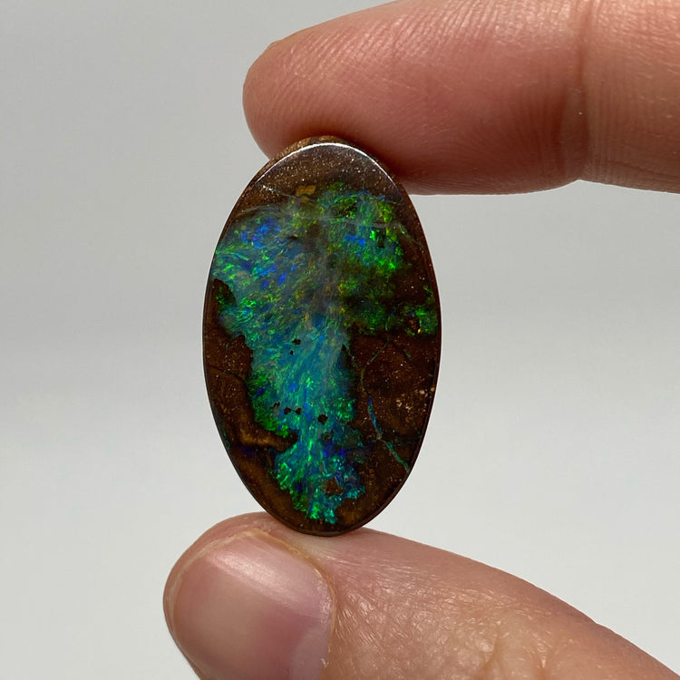 20.31 Ct oval boulder opal